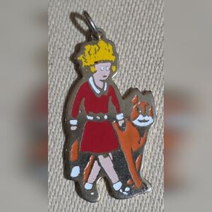 1974 Little orphan annie pendant NY news Inc